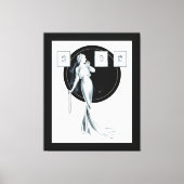 Haar Man kiezen door George Petty Canvas Afdruk (Voorkant)