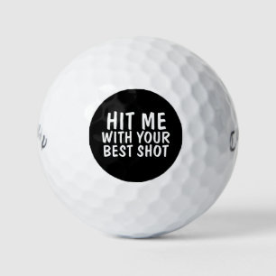 HAAR ME MET JE BESTE SCHOONFUNNEN DAD GOLF BALLS GOLFBALLEN