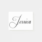 Haar naam is Jessica Calligraphy Post-it® Notes (Voorkant)