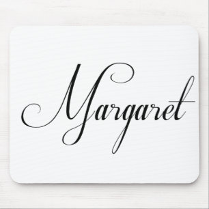 Haar naam is Margaret Calligraphy Muismat