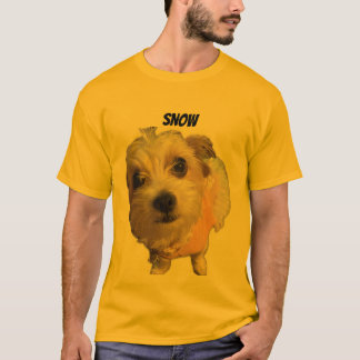 HAAR NAAM IS SNEEUWDONKER T-SHIRT