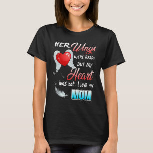 Haar ogen waren klaar, maar mijn hart was niet zo t-shirt