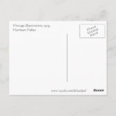 Haar ogen werden vereerd briefkaart (Achterkant)