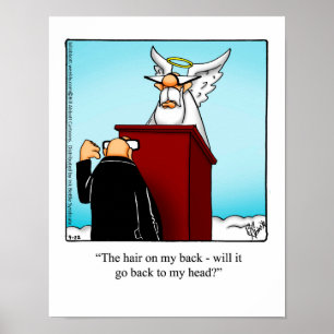 "Haar op mijn rug" Poster