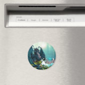 Haar Pet Fantasy Dragon en Fairy Magneet (Insitu (Vaatwasser))
