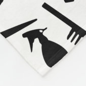 Haar Salon Tools Fleece Deken (Hoek)