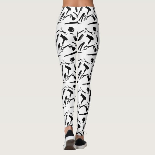 Haar Salon Tools Leggings (Achterkant)