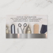 Haar Salon Tools | Schoonheid Visitekaartje (Achterkant)