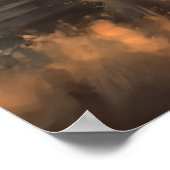 Haar Silent Silhouette Poster (Hoek)