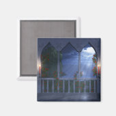 Haar Silver Mantle Magnet Magneet (Voorkant / Achterkant)