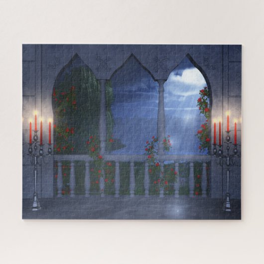 Haar Silver Mantle Puzzle Legpuzzel (Horizontaal)
