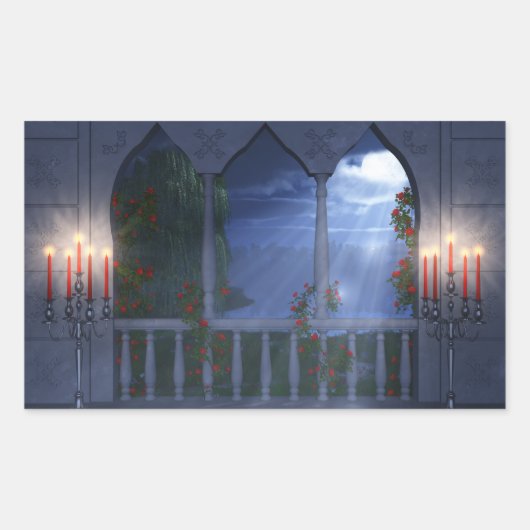 Haar Silver Mantle Stickers (Voorkant)