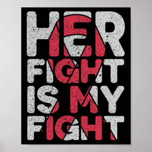 Haar Strijd Is Mijn Strijd Ondersteuning voor Hers Poster
