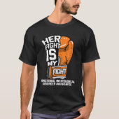 Haar strijd is mijn strijd tegen functionele neuro t-shirt (Voorkant)