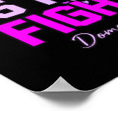 Haar strijd is mijn strijd tegen huiselijk geweld. poster (Hoek)