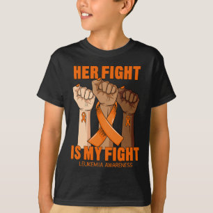 Haar strijd is mijn strijd tegen leukemie.. die he t-shirt