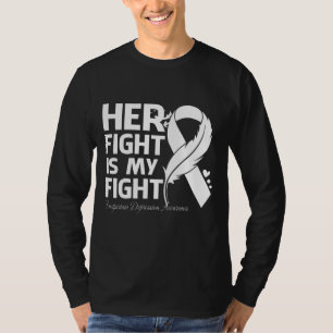 Haar strijd is mijn strijd tegen POSTPARTUM-DEPRES T-shirt