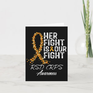 Haar strijd is onze strijd RSD CRPS Awareness 2 Kaart