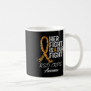 Haar strijd is onze strijd RSD CRPS Awareness 2 Koffiemok