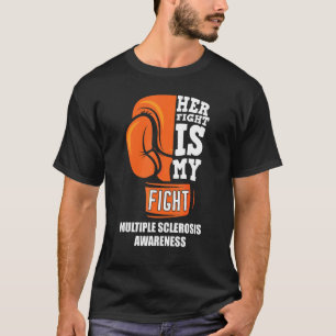 Haar strijd tegen Mw. Warrior Multiple Sclerose A T-shirt