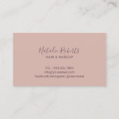 Haar Styist Blow Dry Bar Blush Roos Gold Loyalty (Achterkant)