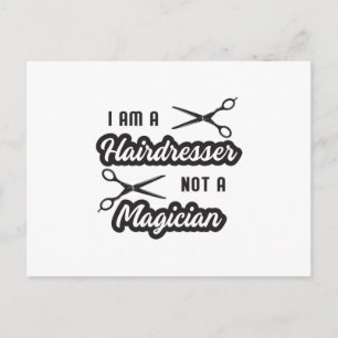 Haar Stylist Barber Schaar Kapper Gift Idee Briefkaart