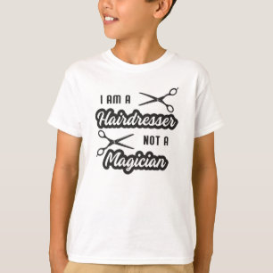 Haar Stylist Barber Schaar Kapper Gift Idee T-shirt