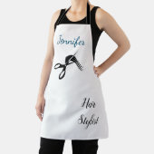 Haar Stylist Barber Scissors Mode Aangepaste naam Schort (Insitu)