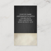 Haar Stylist Barber Tools | Stijlvol Visitekaartje (Achterkant)