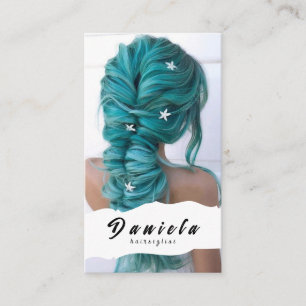 Haar Stylist Cute Scissor Minimalist Blush Pink Visitekaartje