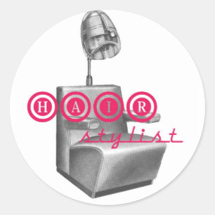 Haar Stylist Droger Stoel Stickers