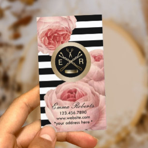 Haar Stylist Floral Cadeaubon Kortingskaartje