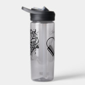 Haar Stylist Genaamd Waterfles (Rechts)