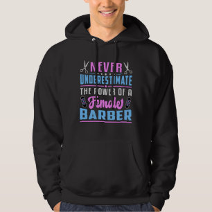 Haar Stylist Kapper Schaar Kapper Haar Gift Hoodie