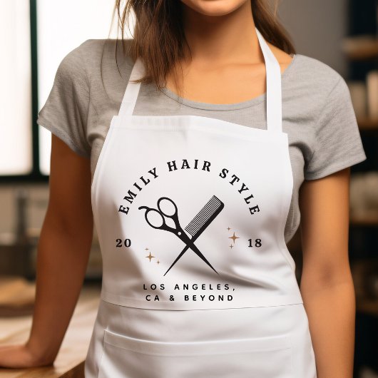 Haar Stylist Salon Schaar & Kam Kapsalon Schort