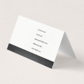 Haar Stylist/Salon Visitekaartjes (Achterkant)