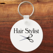 Haar Stylist-schaar Sleutelhanger (Voorkant)