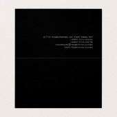 Haar Stylist Script Grijs Roze Trendy Gevouwen Visitekaartjes (Binnenkant ongevouwen)