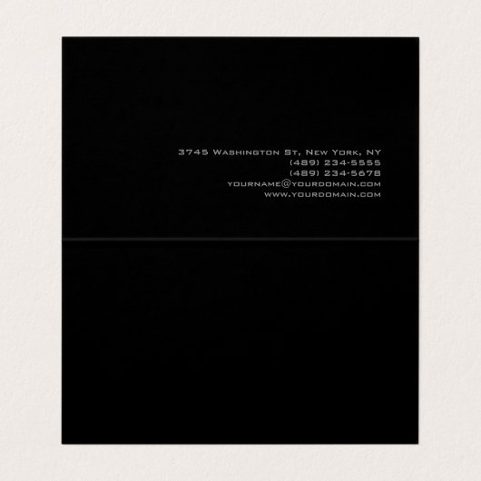 Haar Stylist Script Grijs Roze Trendy Gevouwen Visitekaartjes (Binnenkant ongevouwen)