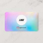 Haar Stylist Sjablonen Visitekaartje (Achterkant)