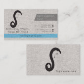 Haar Stylist Studio Custom visitekaartje (Voorkant / Achterkant)