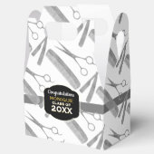 Haar Stylist Tools Graduation Party Bedankdoosjes (Geopend)