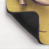 haar van geborduurde schoenen, c.1714 muismat (Hoek)