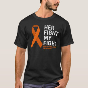 Haar vecht tegen mijn strijd tegen multiple sclero t-shirt