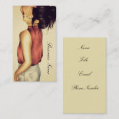 Haar Visitekaartje (Voorkant / Achterkant)