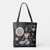 Haar wijsheid beheerst het Tas (Achterkant)