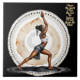 Haar wijsheid eer ik keramische Tegel Tegeltje