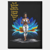 Haar wijsheid mastering energie magneet (Voorkant)