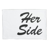 Haar zijde Zes Hilarious Marriage Kussensloop (Voorkant-Links)