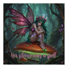 Haar zwijgen was een spreuk